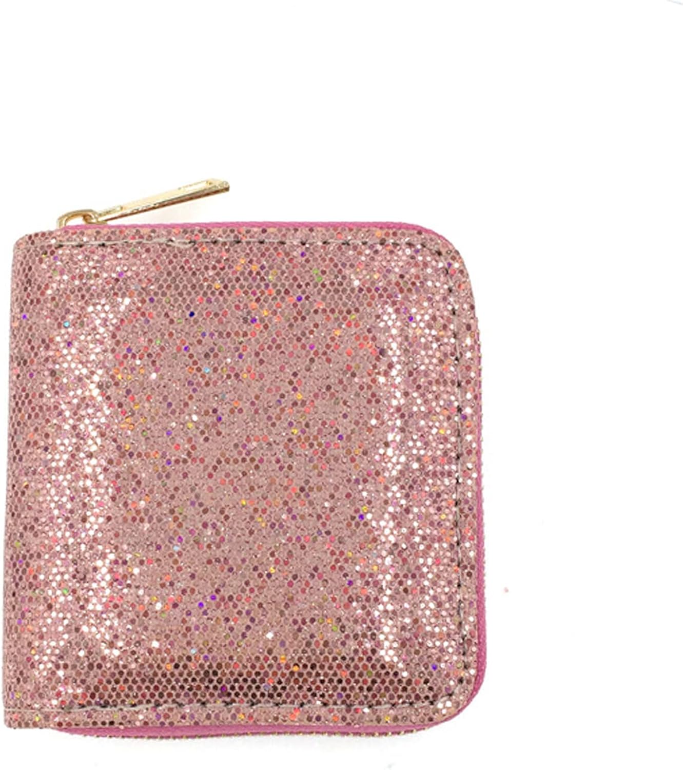 Vista 2 de Carteras cortas pequeñas para mujer, con cremallera para niñas y adolescentes