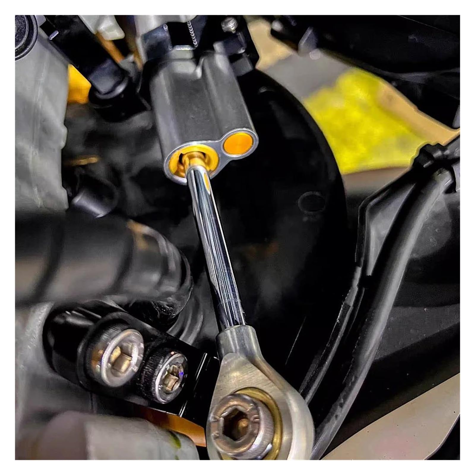 Ammortizzatore Sterzo Stabilizzatore Per Aprilia RS-660 RS660 2021-2023 Moto Lineare Invertito Sicurezza Con Controllo Regolabile Ammortizzatore Motocicletta Ammortizzatori Lineari(SET 11)