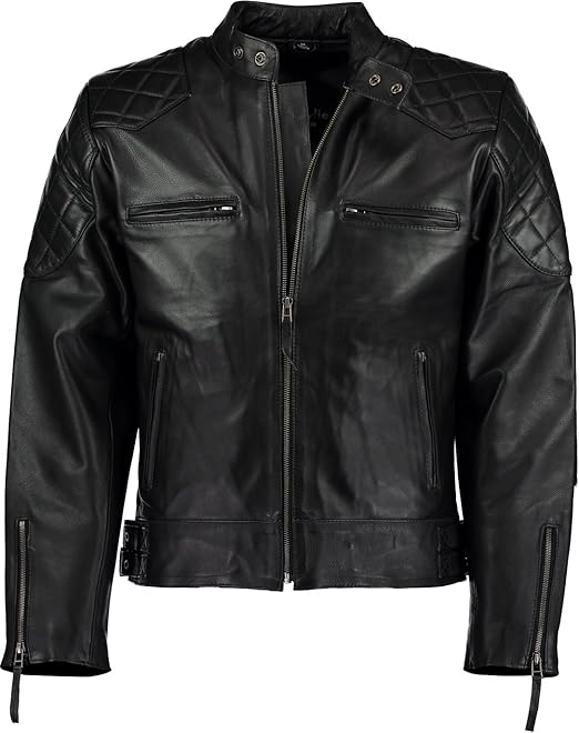 david beckham black leather jacket