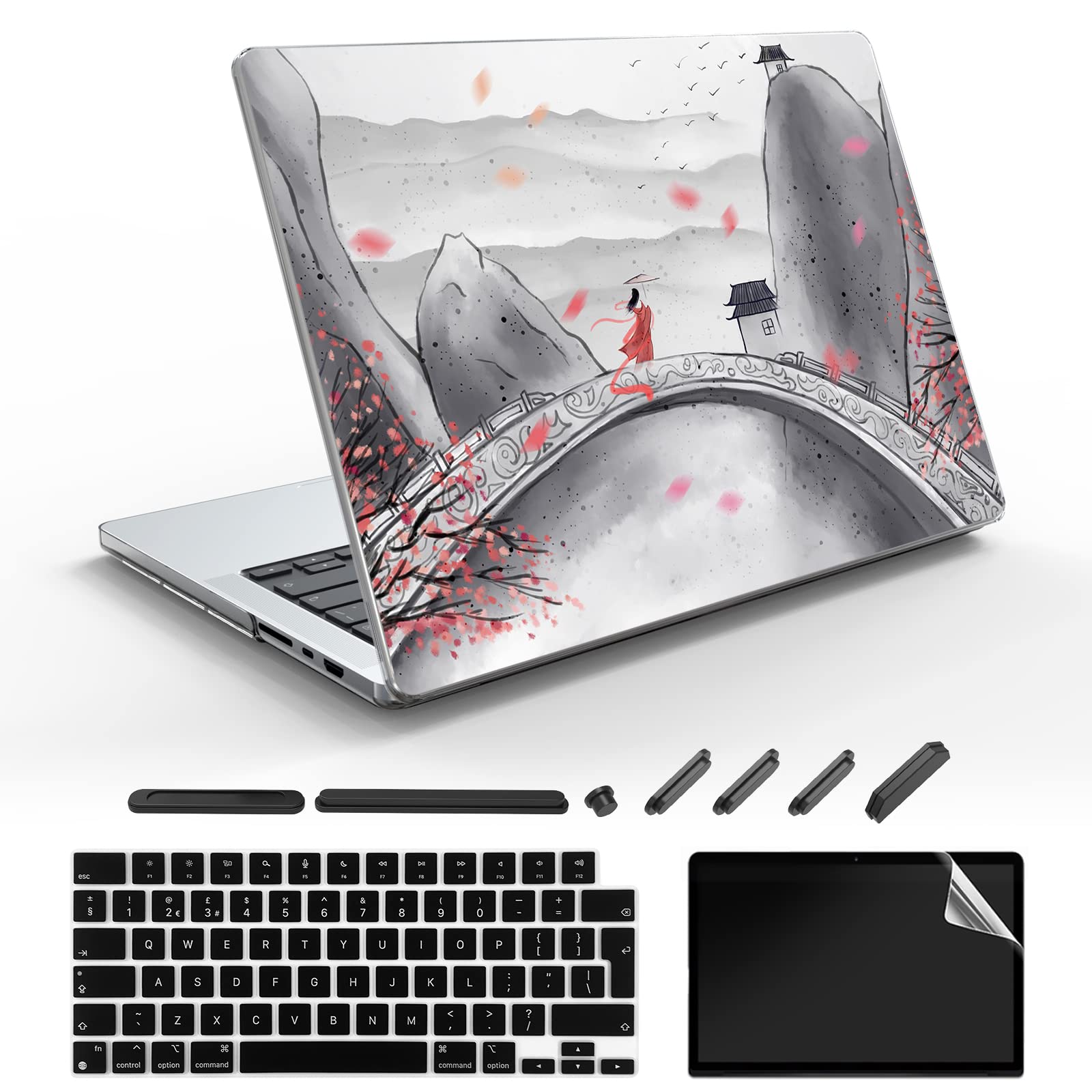 SanMuFly MacBook Pro 14 inch Case 2020 A2242 Retina Display