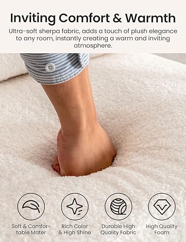 Miniatura 7 de Sillas decorativas modernas de mediados de siglo para sala de estar, silla cómoda de 23 pulgadas de ancho para dormitorio, sillas de lectura