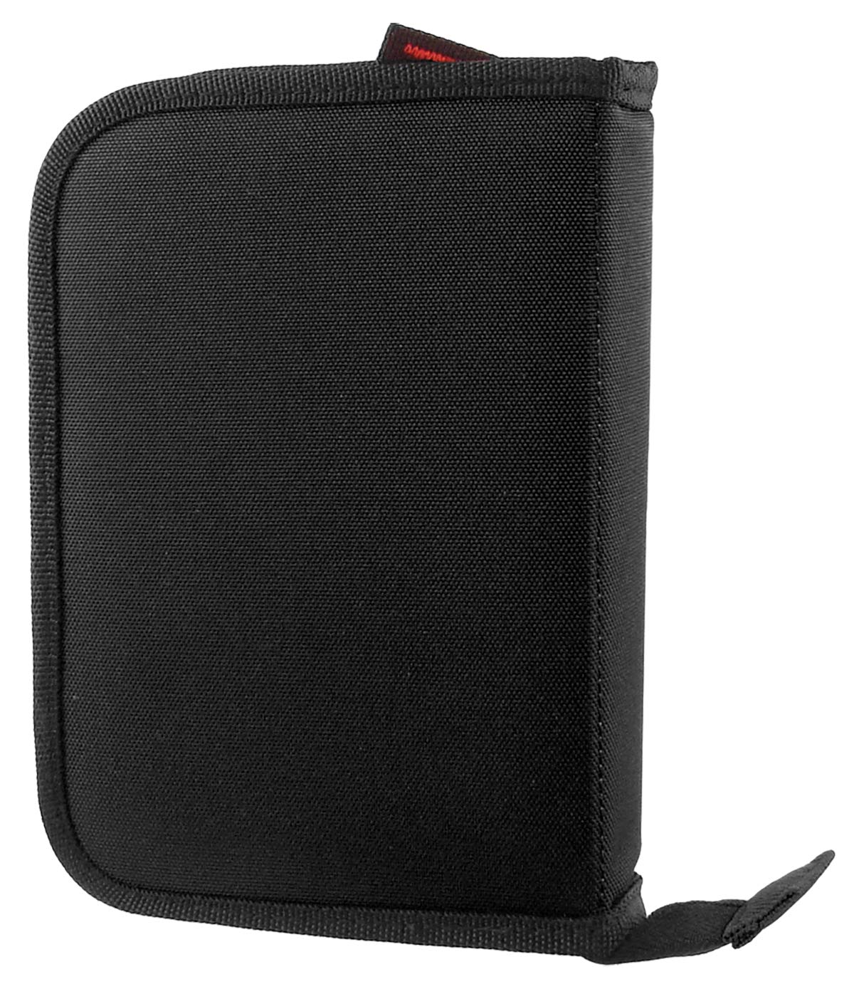 tee-uu DRIVE Organizer DIN A6 (rot und schwarz) (schwarz)