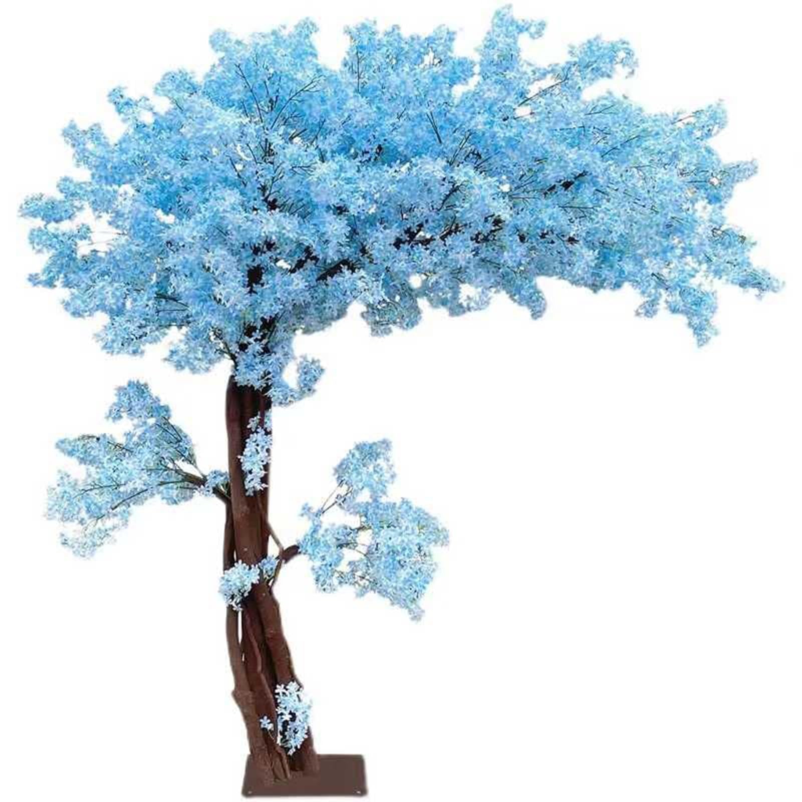 Sztuczne wiśnie Sakura, duże winorośle wiśni, sztuczne kwiaty, sztuczne japońskie kwiaty wiśni, do dekoracji ogrodu na wesele w domu (2x2m)