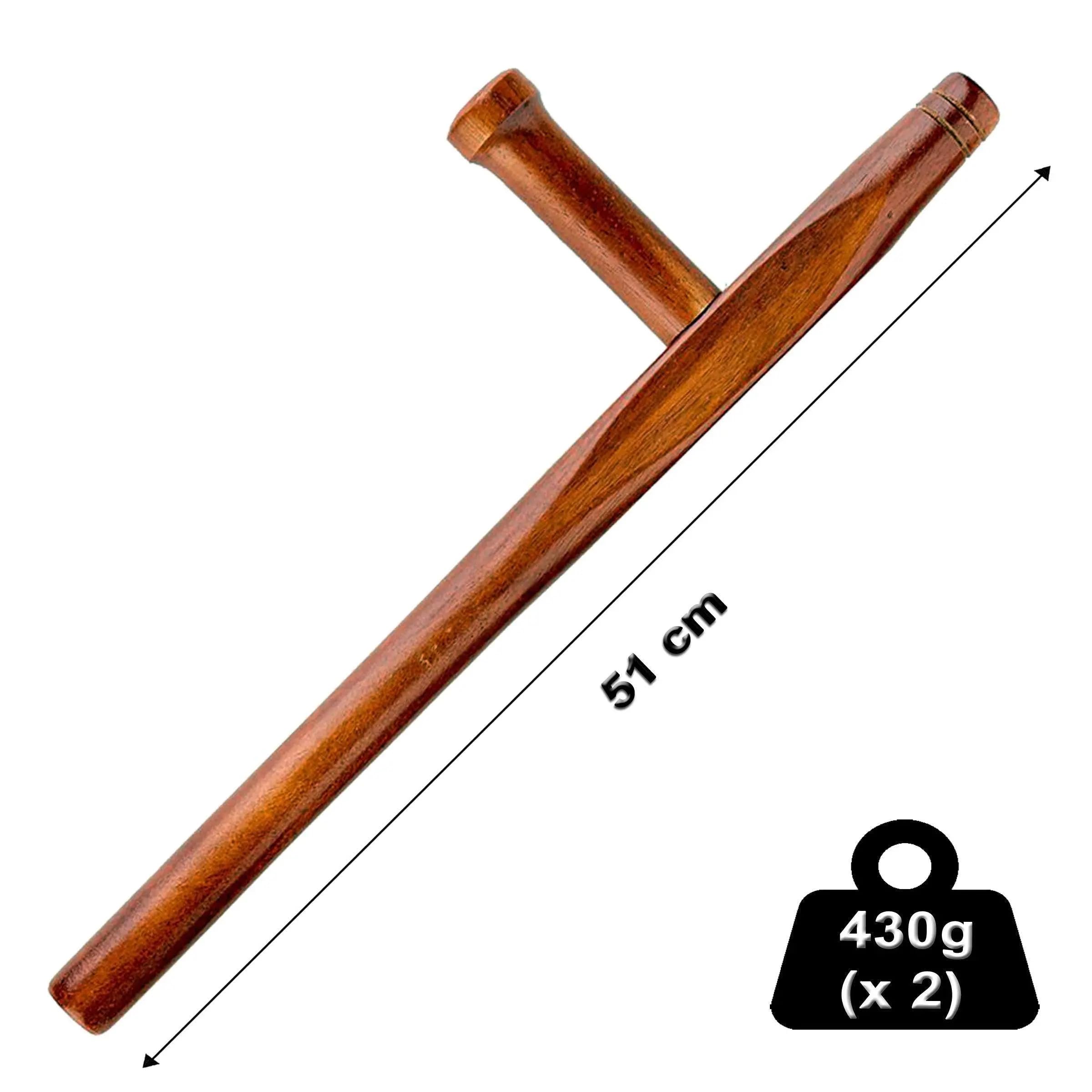 W-TON-v2 in Legno, Attrezzo per Allenamento Arti Marziali Karate Kung-Fu Aikido Jiu-Jitsu Kobudo di Okinawa