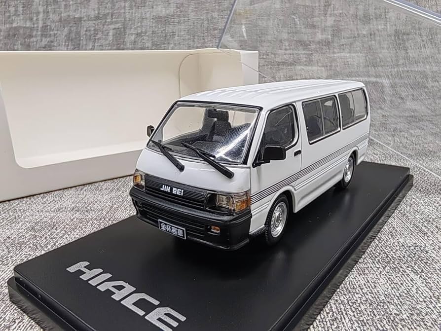 トヨタ ハイエース 1/43スケール ホワイト Amazon.co.jp: スケールモデル車両 1:43 トヨタハイエース JR