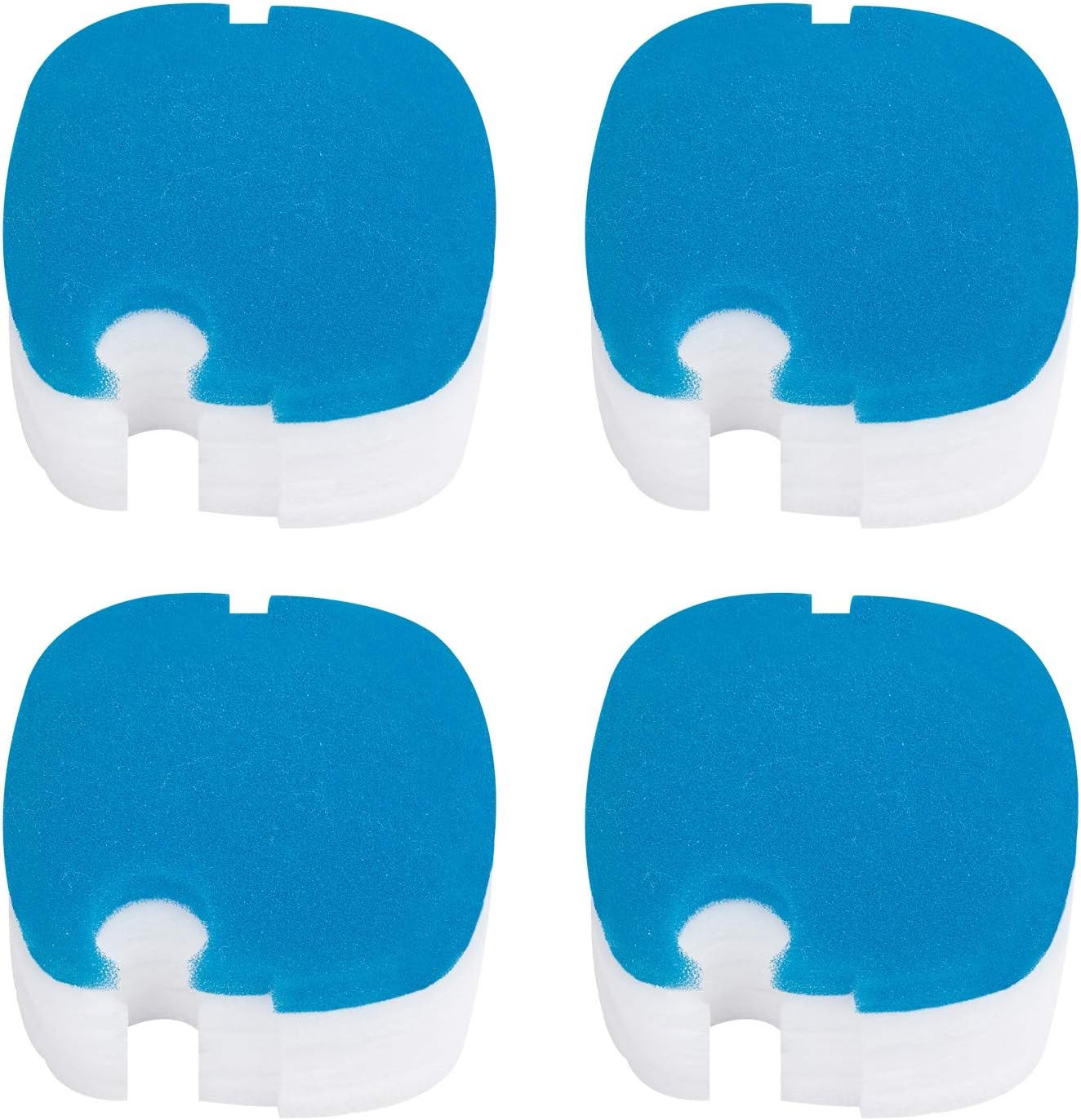 Replacement Filter Pads fits SUNSUN/GRECH/AQUATOP HW-303B CF400 Aquarium Filters (12 Fine + 4 Coarse) (12 Fine + 4 Coarse)