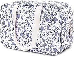 Narwey Toiletry Bag, Large Toiletry Bags for Women, Full Size Wash Bag Women, Large Makeup Bag with Handles, Portable Toiletries Bag for Travel, Make up Cosmetic Organizer for Essentials