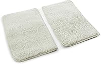 Sherpa Large Replacement Liners for Pet Carriers - 2 Pack Waterproof Absorbent Kennel Pads, Machine Washable Cat Dog Crate Mats 19x12in White