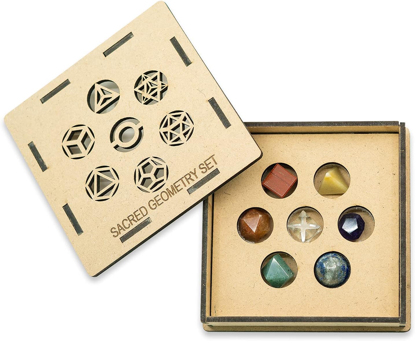 The Masonic Exchange7 Piece Sacred Geometry Set with Gift Box