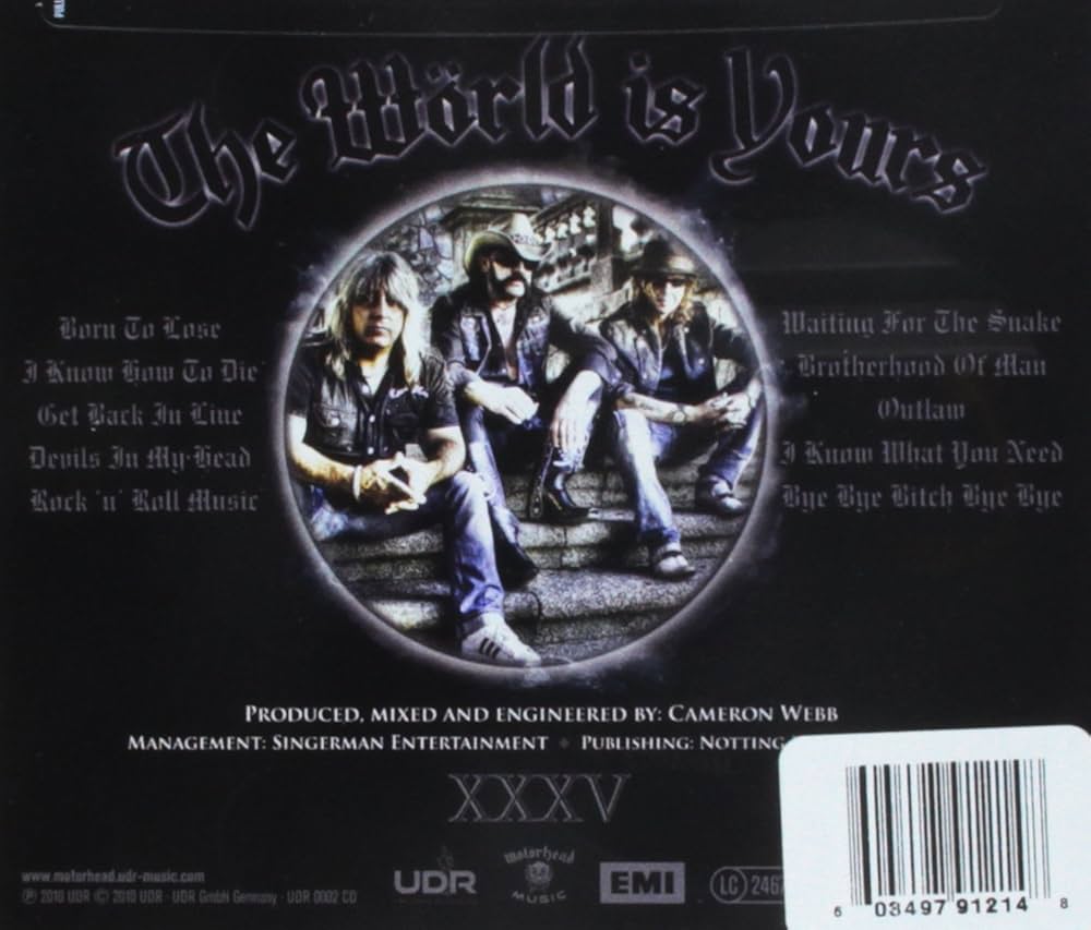 Motörhead - The World Is Yours - Amazon.com Music