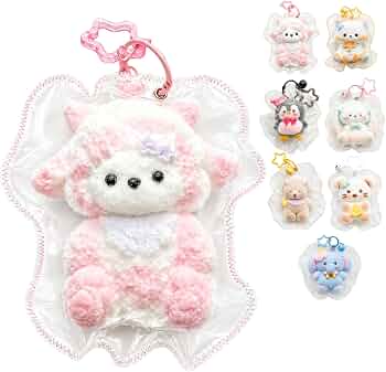 Amazon | スクイーズ ぬいぐるみ玩具 動物マスコット キーホルダー