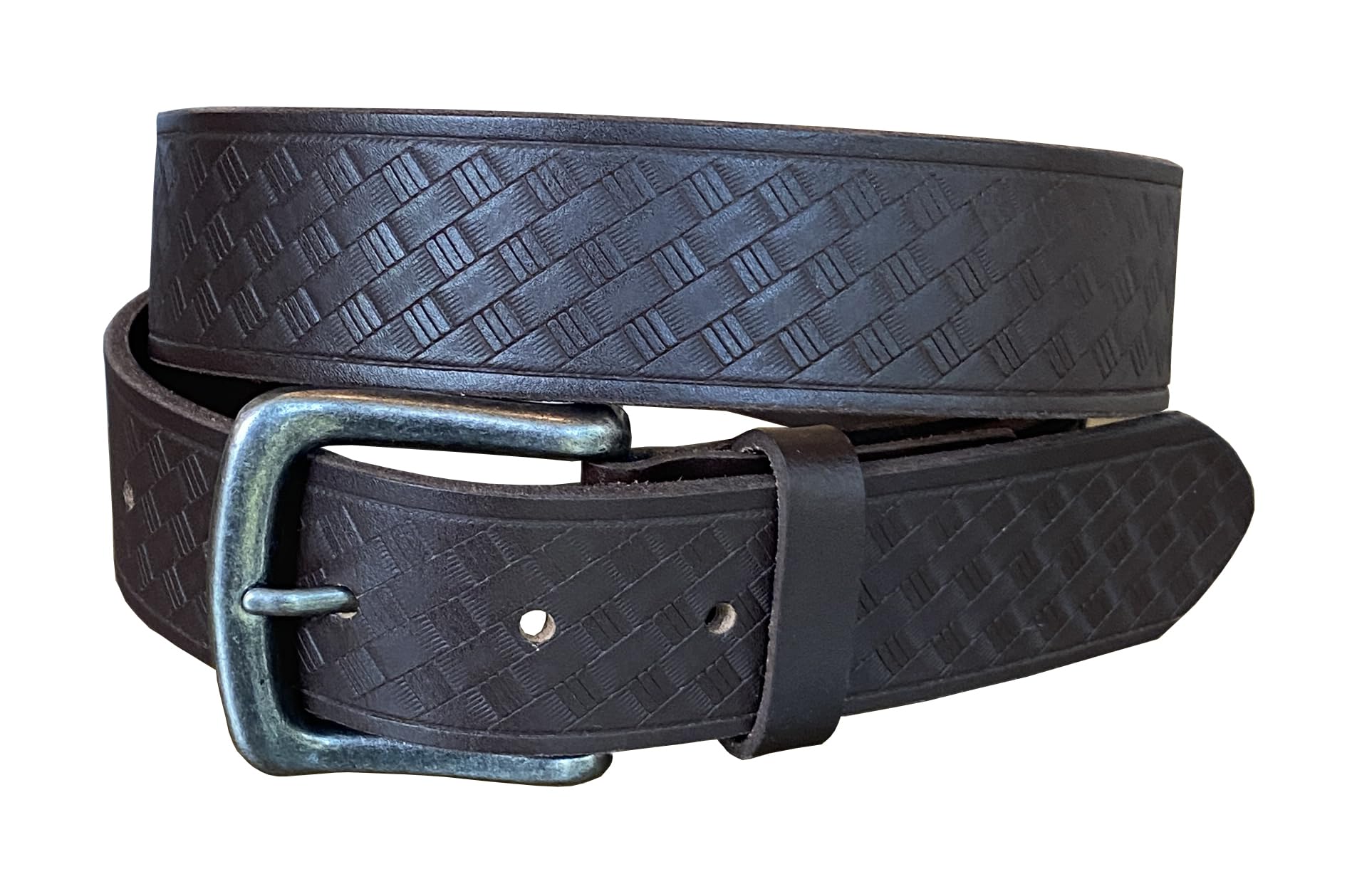 Status mens Basketweave Belt
