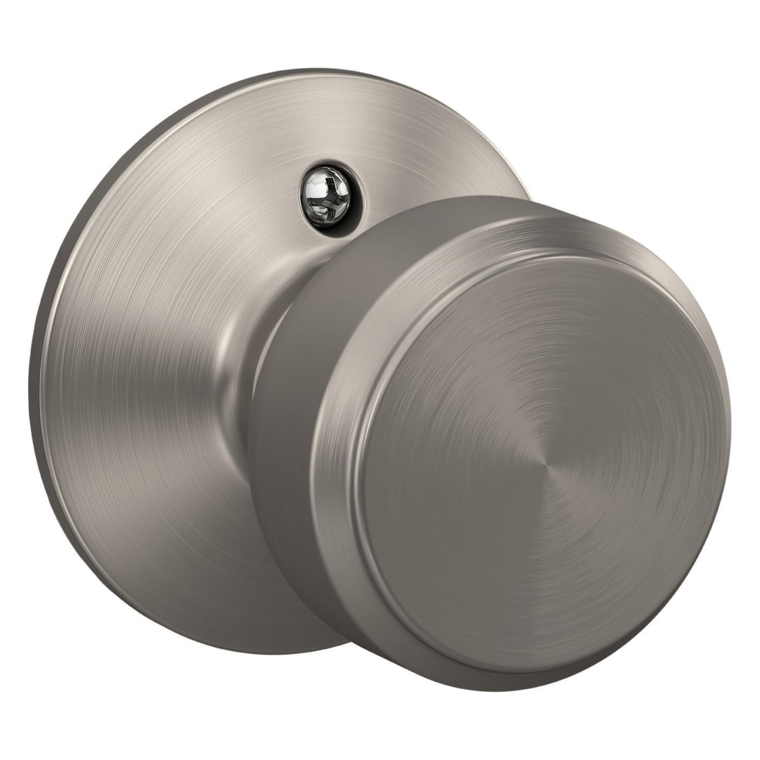 Schlage F170 BWE 619 Broadway Door Lever, One Sided Non-Turning Dummy Door Handle, Satin Nickel