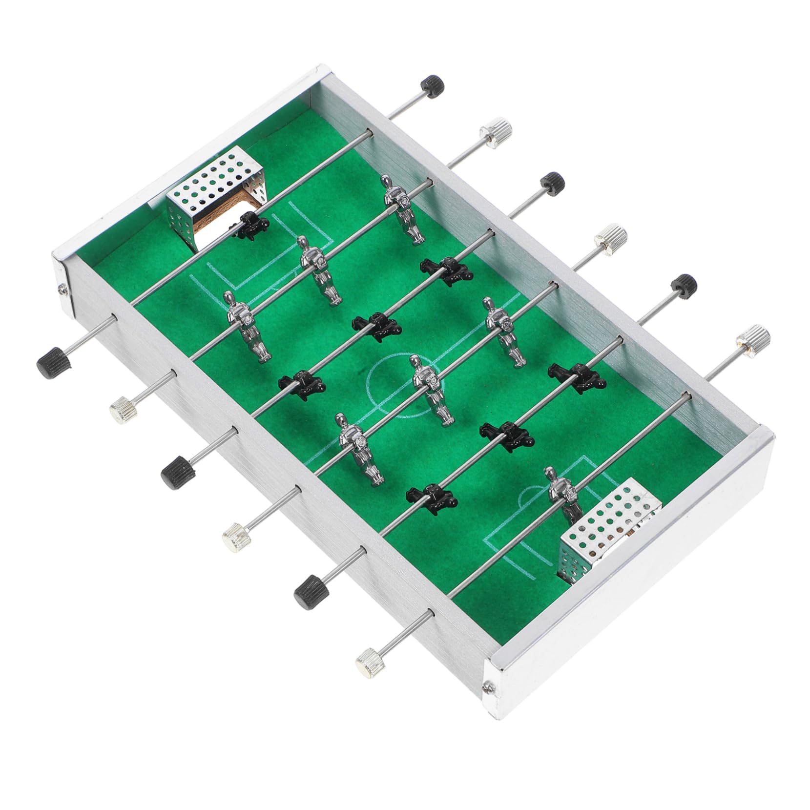Garneck Entertainment for Ages Mini Table Football Game Easy to Set up Carry for Home or Outdoor Games