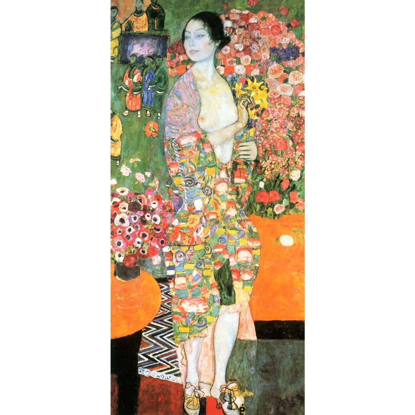 Tableau Klimt durable grand format pour masquer un mur vide