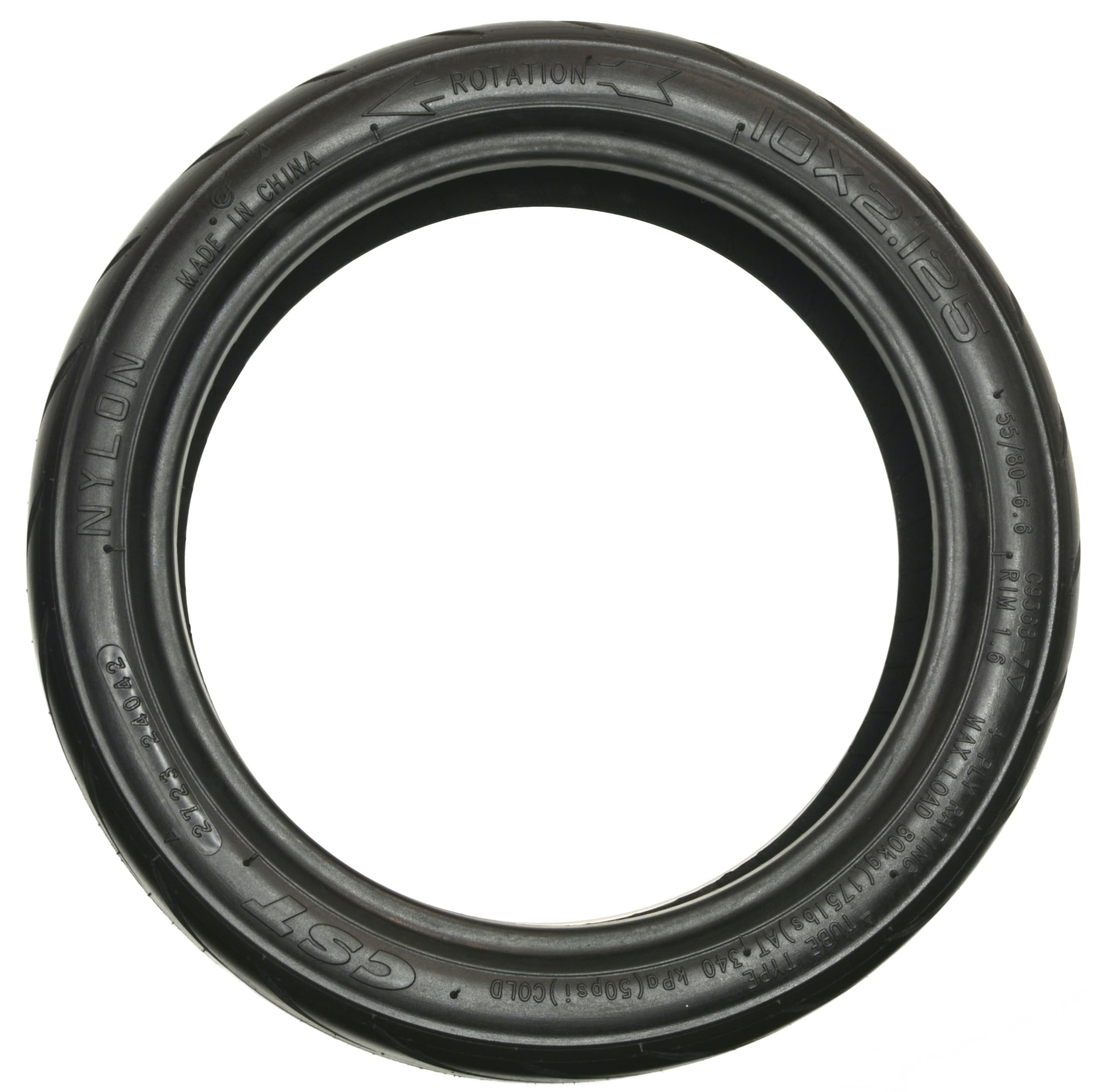 Pneumatico e fotocamera 10 x 2,125 pollici, 55/80-6,6 pollici, per monopattino elettrico
