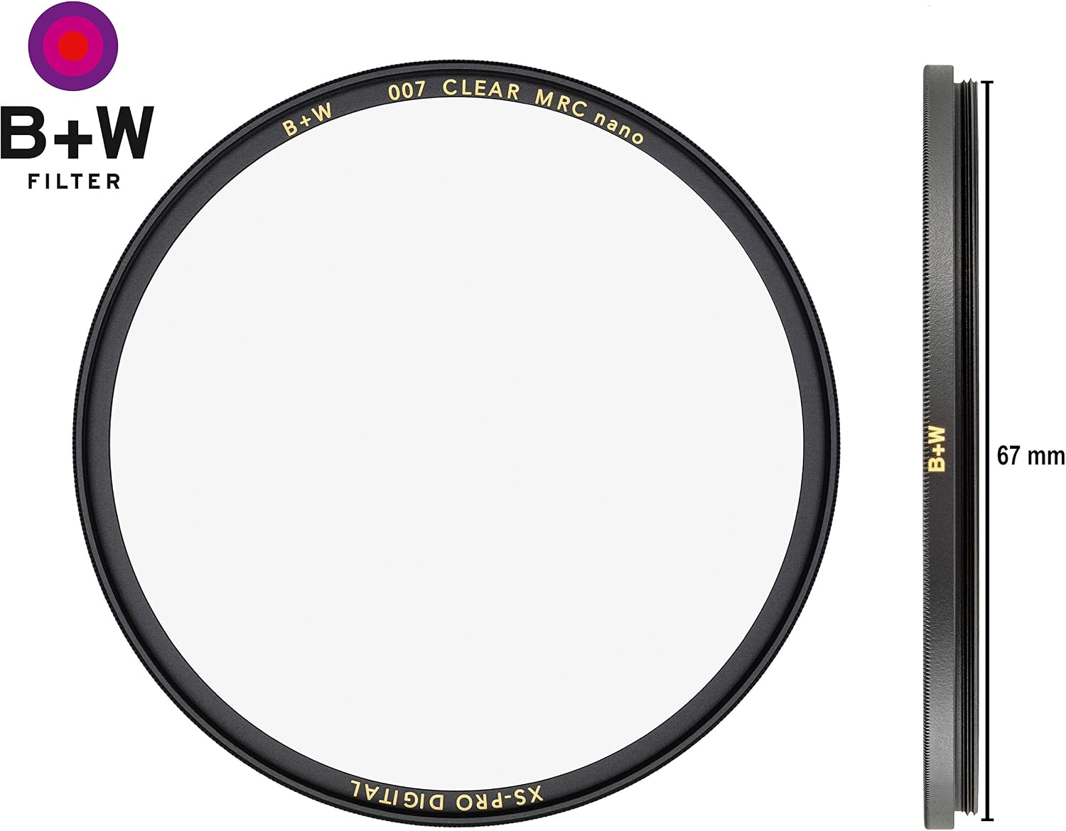 Rеvіеw B+W 67mm XS-Pro Clear with Multi-Resistant Nano Coating (007M)