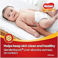 Vista 5 de Huggies Little Snugglers Pañales de bebé, tamaño 1, 35unidades