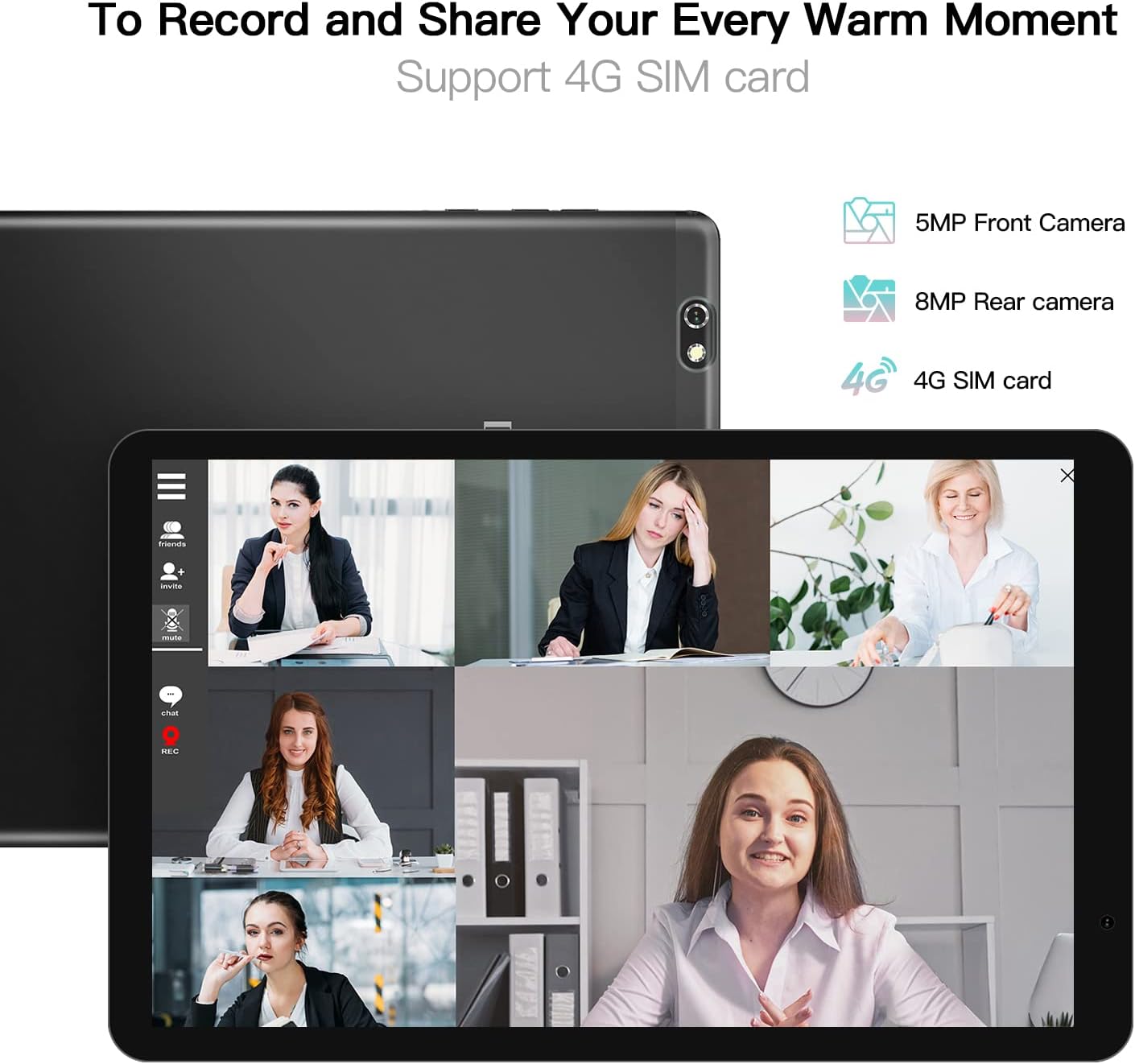 DUODUOGO 4G LTE Tablet 10 Pollici con Wifi Offerte, Tablet in Offerta 3GB RAM 32GB/128GB, Android 10.0 Tablet PC 8000mAh Dual SIM 5+8MP Bluetooth GPS Type-C DUODUOGO 4G LTE Tablet 10 Pollici con Wifi Offerte, Tablet in Offerta 3GB RAM 32GB/128GB, Android 10.0 Tablet PC 8000mAh Dual SIM 5+8MP Bluetooth GPS Type-C