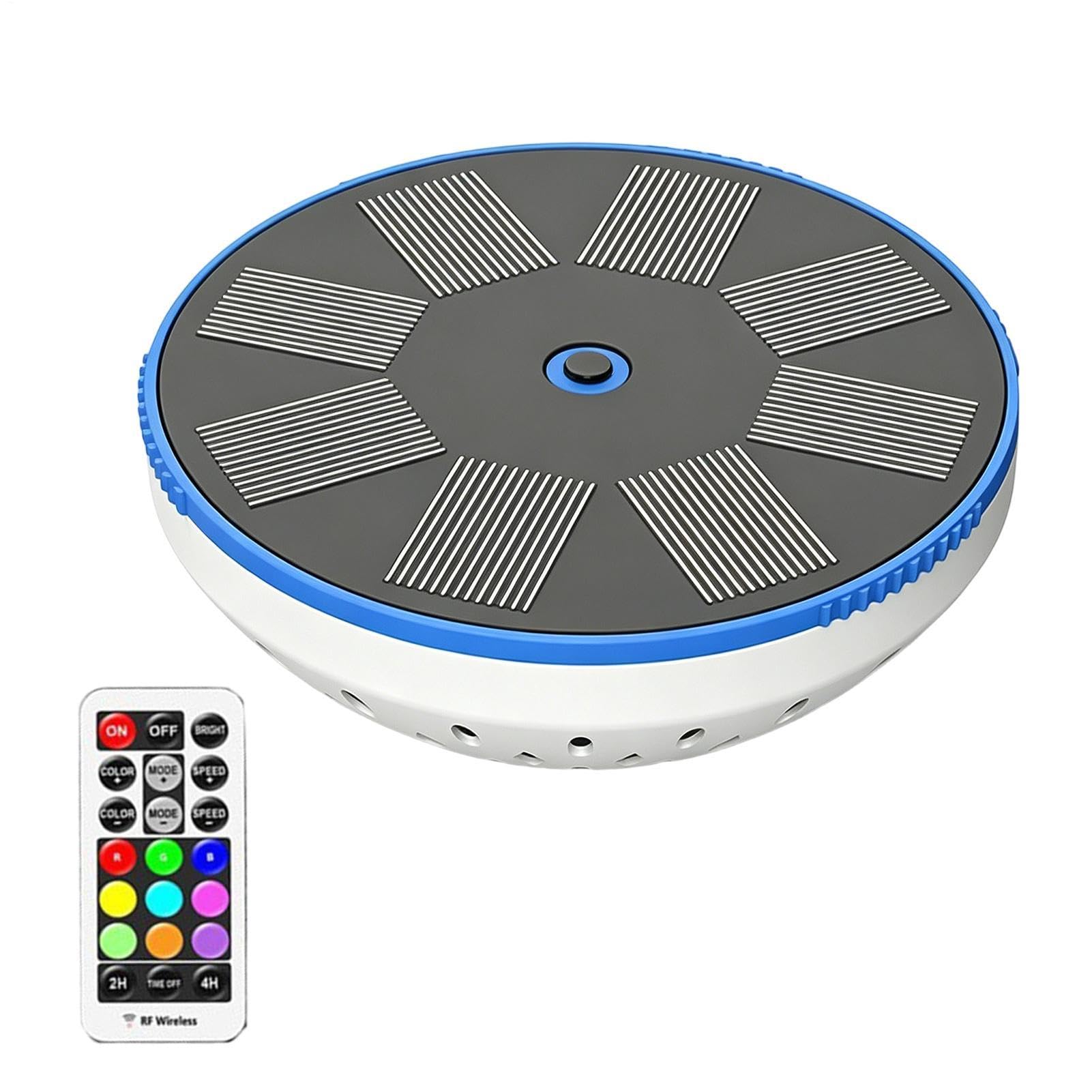 Générique Lampade per piscina 10 modalità di decorazione LED | Luci a LED galleggianti per piscina con telecomando per feste, matrimoni, fontana, laghetto, giardino, Spa,