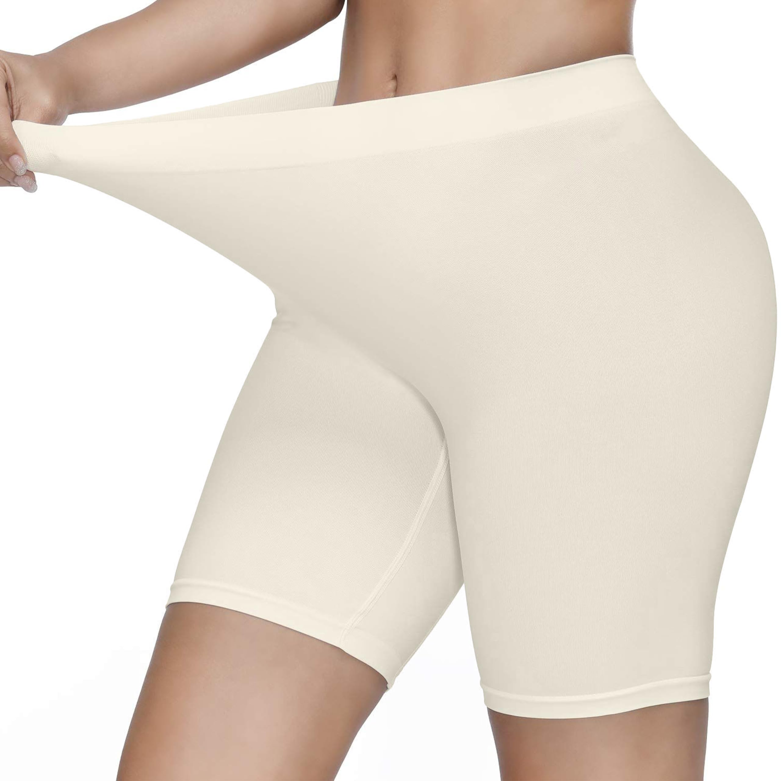 kyda kids KYDA® Women's Anti Bacterial Cycling Shorts, Under Skirt Biker Shorts, High Waist Stretchable Yoga Shorts & Gym Workout Skin Fit Shorties-picture-11
