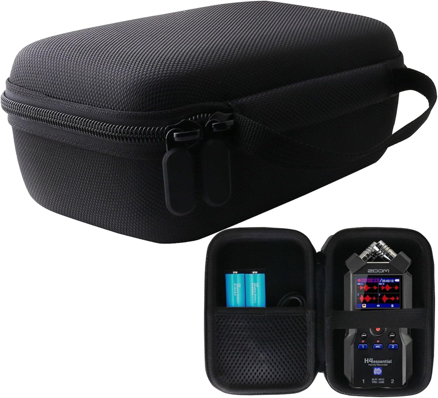 Amazon.co.jp: 収納ケース用のZOOM ズーム H4essential ハンディ