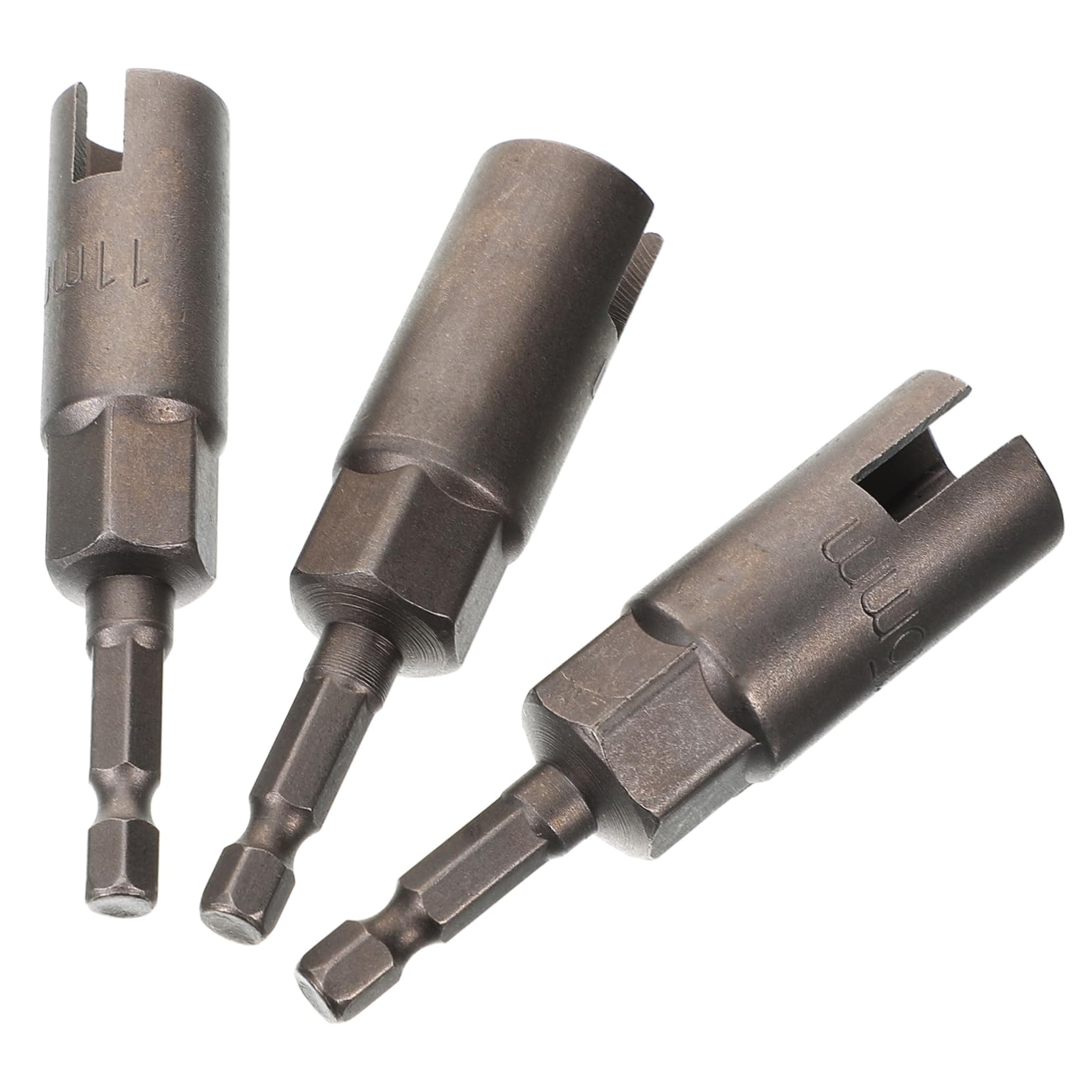 NUOBESTY 5 Set Chiavi Bussole Per Adattatore Per Trapano Elettrico Accessori Per Lavori Su Auto E Al Resistente E Antiruggine 3 Pezzi*5