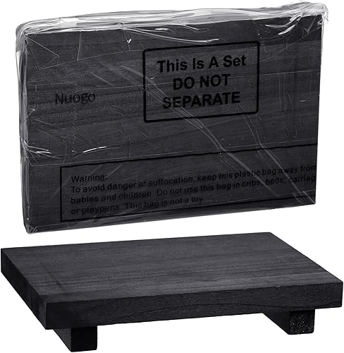 Miniatura 7 de Nuogo Bandeja elevadora de madera para jabón, bandeja de jabón para fregadero de cocina, pedestal de madera para encimera de cocina, soporte