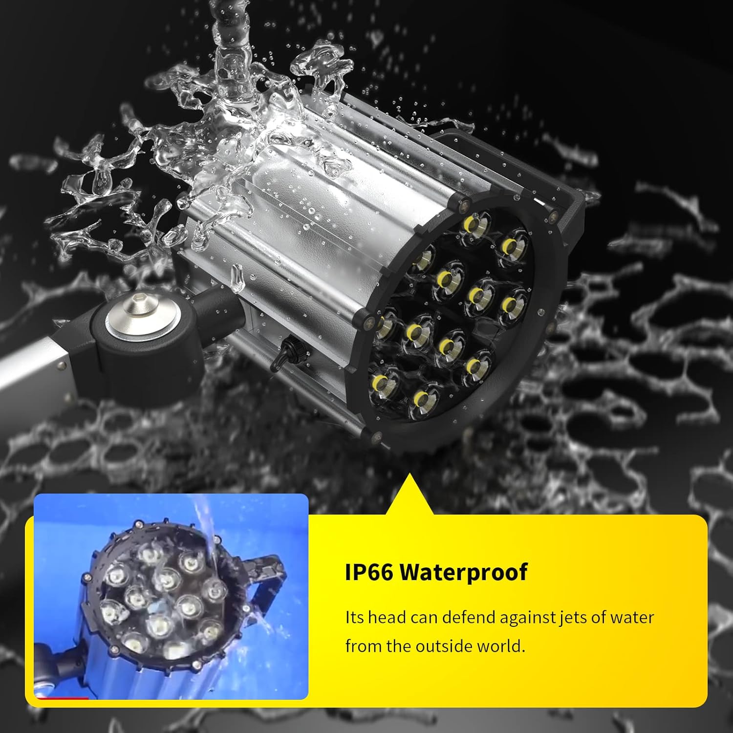 Greatest Product Led Waterproof Machine Work Light, Multipurpose Adjustable Angle Aluminum Alloy Long Arm for Lathe CNC Milling Drill Press and Workbench, AC 110~240V with US Plug Super Big Clearance! Led Waterproof Machine Work Light, Multipurpose Adjustable Angle Aluminum Alloy Long Arm for Lathe CNC Milling Drill Press and Workbench, AC 110~240V with US Plug