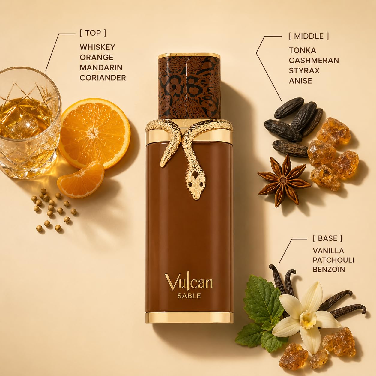 Amazon.com : French Avenue Vulcan Sable EDP 100ml : Beauty