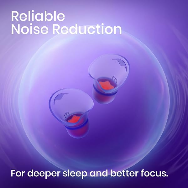 Manta Sleep Earplugs β Engineered for Maximum Side-Sleep Comfort, Reusable Ear Plugs for Noise Reduction, Includes 5 Sizes for a Perfect Fit, Stays in Place All Night - 3