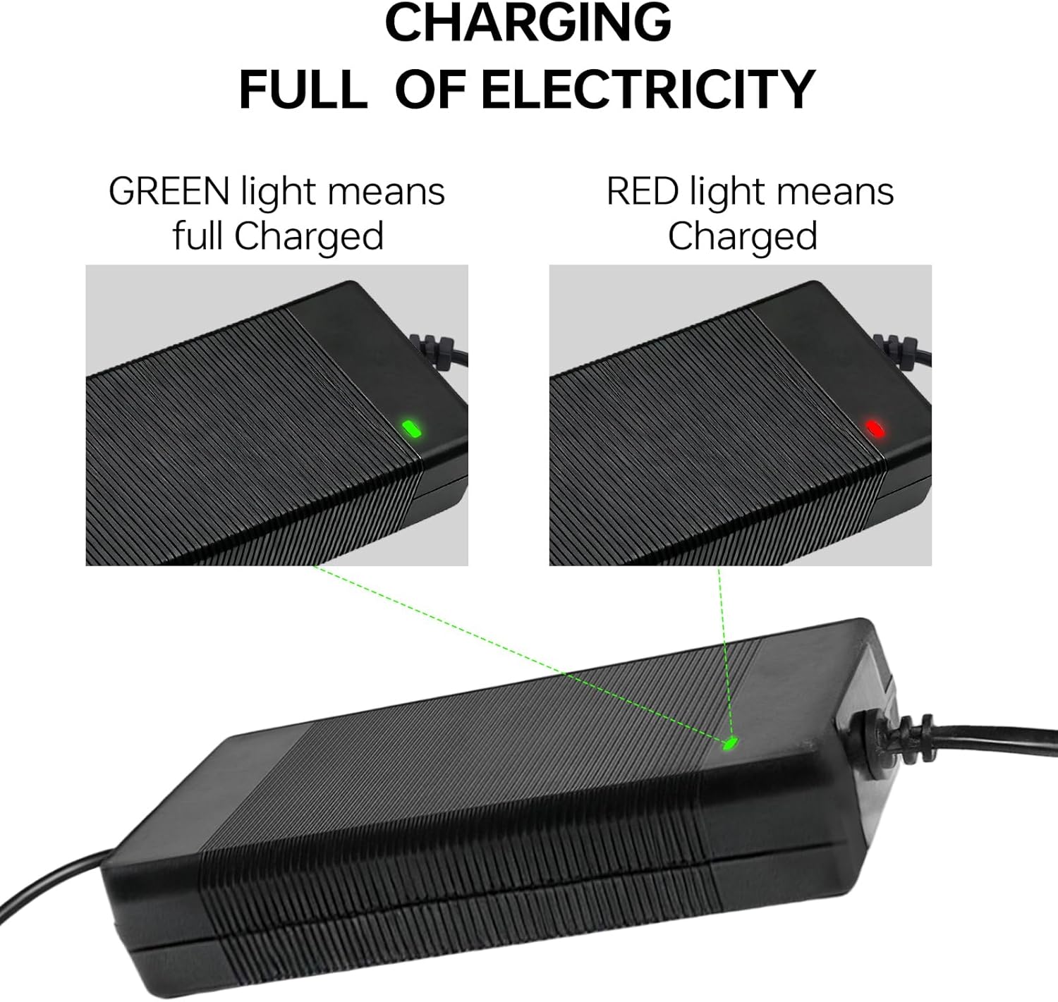 33.6V 2A for Unagi Scooter Charger Compatible with Unagi Model One E350 E500 Scooter