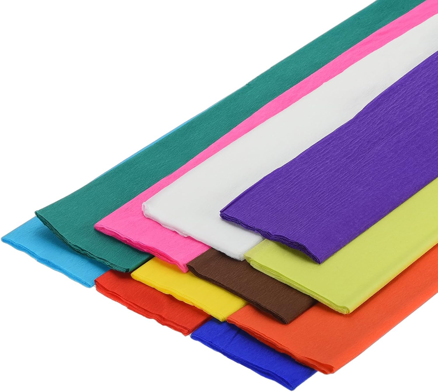 MECCANIXITY クレープペーパーロール クレープペーパーデコレーション 長さ3フィート 幅2インチ 結婚式や様々なフェスティ