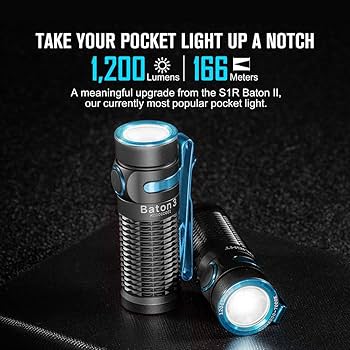 OLIGHT Baton3 Premium Edition Rechargeable Small Pocket