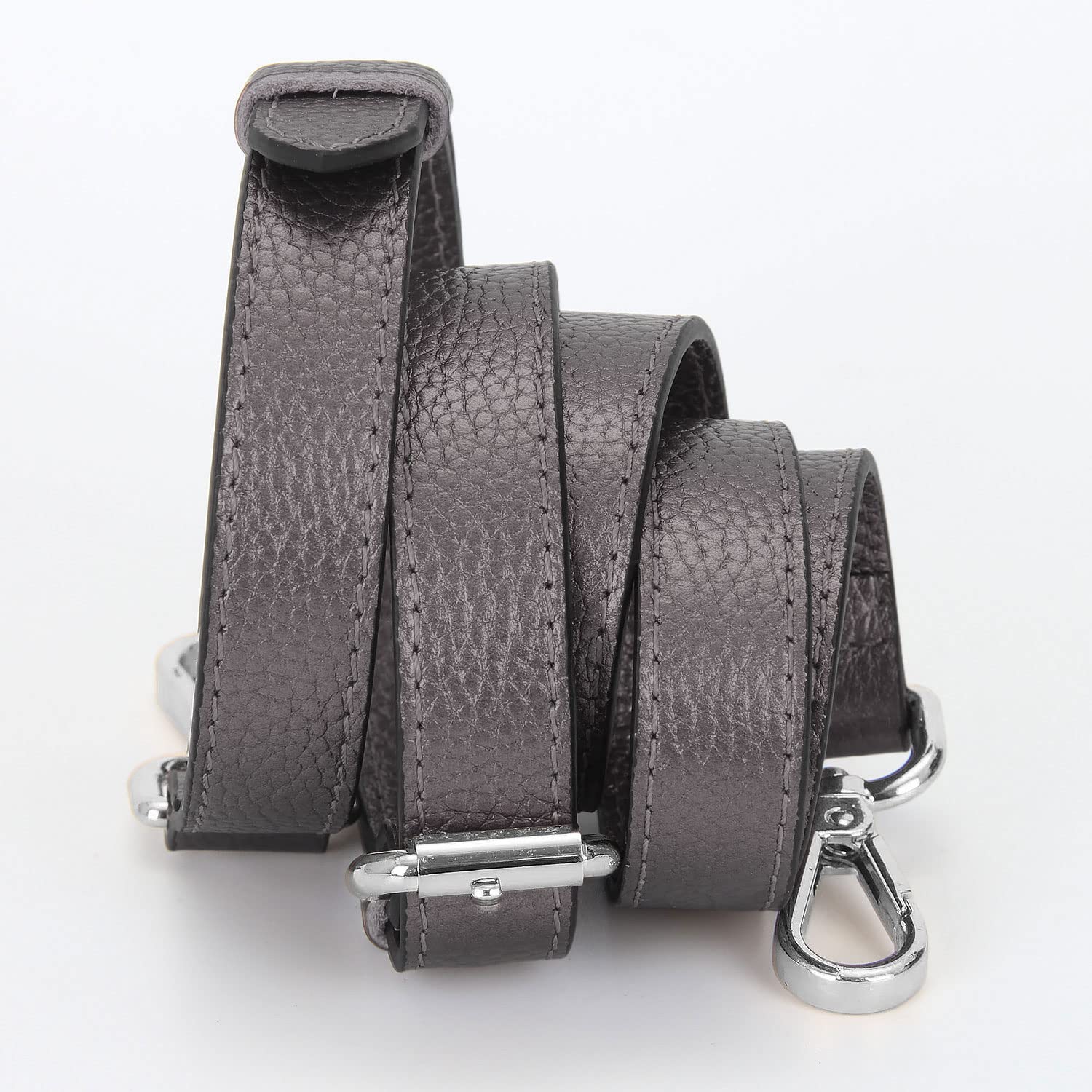 Live Up Full Grain Leather Adjustable Replacement Cross Body Purse Shoulder Strap Handbag Bag Wallet - Image 3