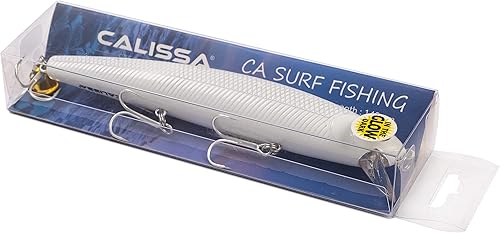 Miniatura 59 de Calissa Offshore Tackle 110mm and 140mm California Inshore Fishing - Special Jerkbait Crankbait Surf Flash Fishing Salt Pro Lure Minnow Zebra MS