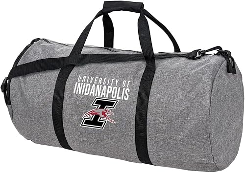 Miniatura 44 de Collegiate Primary Logo Collection Bolsa de lona ligera para deportes y gimnasio plegable para viajes, Bob Jones Bruins