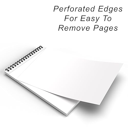 Miniatura 4 de Bloc de bocetos, cuaderno de bocetos, bloc de dibujo, cuaderno de bocetos para dibujo, cuaderno de bocetos de arte, 9 x 12 pulgadas, encuadernado en