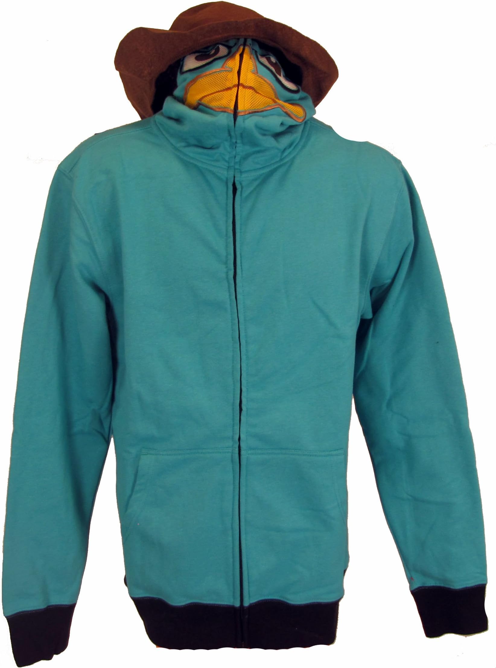 Phineas & Ferb Men's I am P Fleece Hoodie