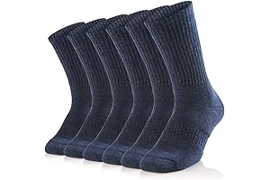 Mens Sox Socks, Unisex Cushioned Crew Training Athletic Socks