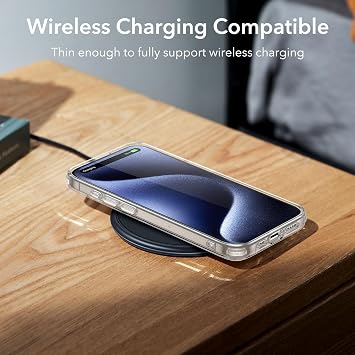 ESR for iPhone 15 Pro Max Case, Stay Original, Transparent, Clear