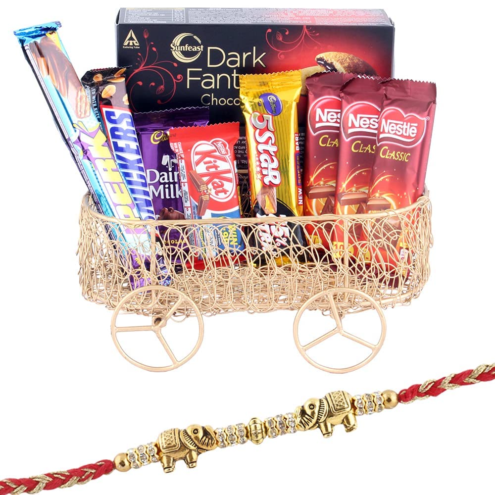See full amazon price history chart for Astonished Retail Chocolates Gift Hamper with Buggy Basket | Rakhi Chocolate for Brother | Rakhi Chocolate Hamper | Roli, Chawal, Chandan, Misri | 984 Astonished Retail Chocolates Gift Hamper with Buggy Basket | Rakhi Chocolate for Brother | Rakhi Chocolate Hamper | Roli, Chawal, Chandan, Misri | 984 (B0996217RB) Amazon Price History, Amazon Price Tracker