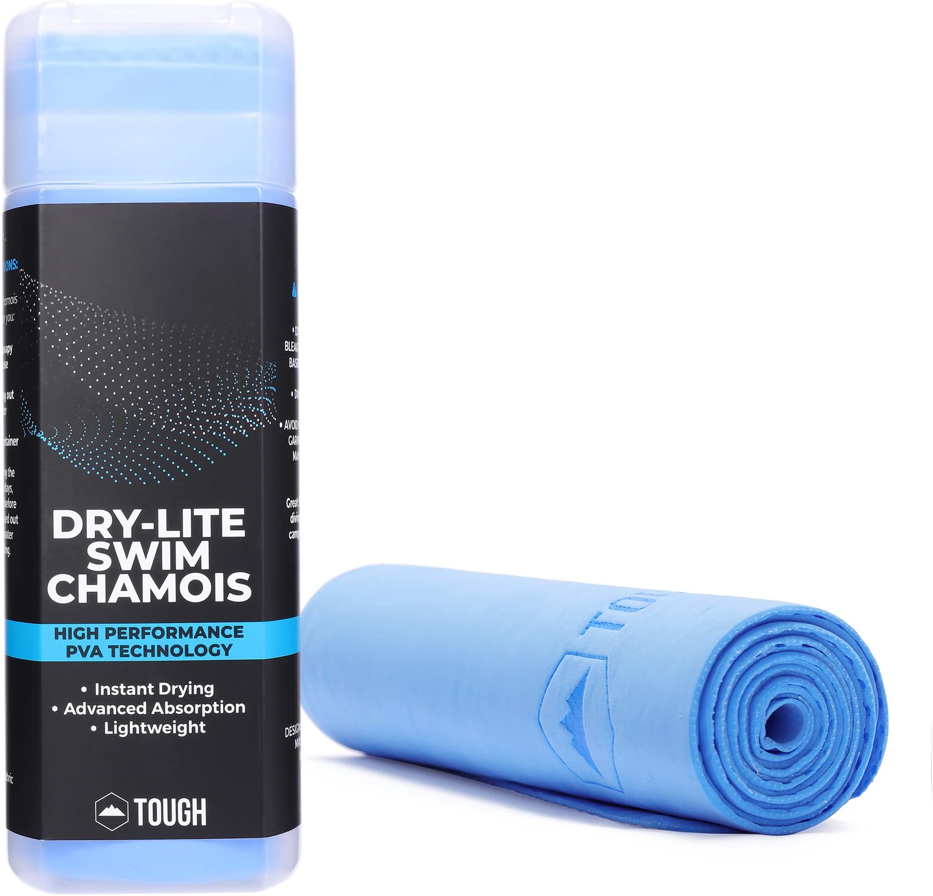 Flow Swim Chamois Quick Dry Towel for Swimming, Diving, Triathlons