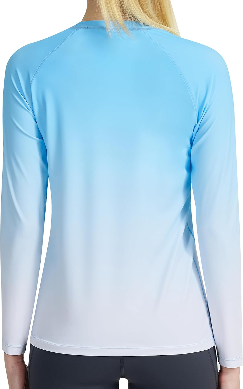 KPSUN Womens Long Sleeve Rash Guard UPF 50+ Swim Shirts Sun Uv Protection Surfing Top for Beach Swimming Quick Dry - Image 3