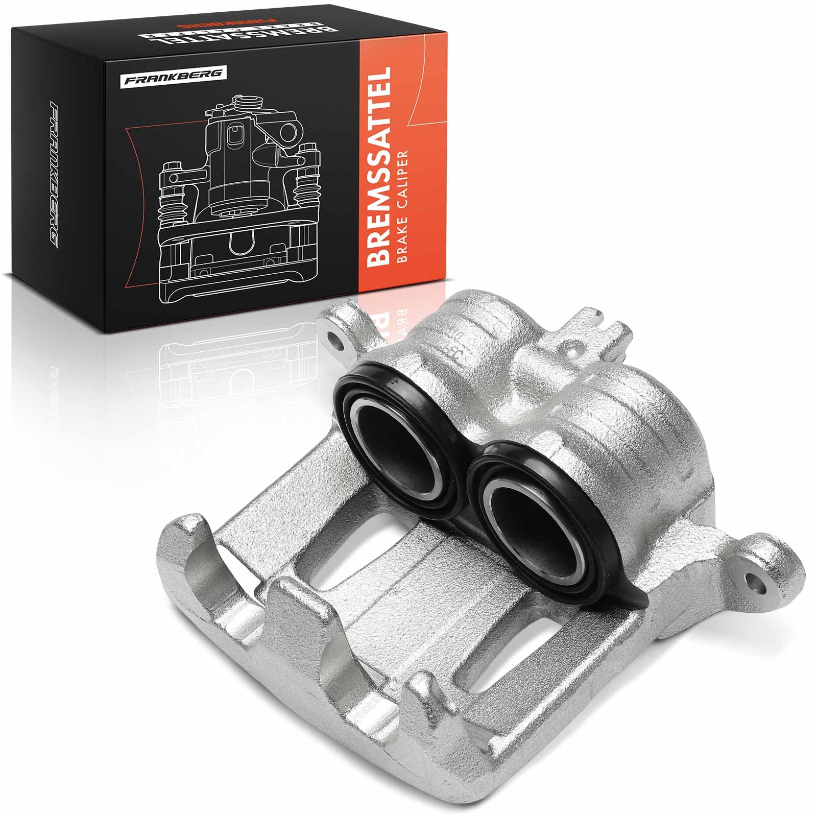 Frankberg Szczypce hamulcowe do zacisku hamulcowego, kompatybilne z Leaf 2010-2017 Brake Caliper without Brake Front Right One Side 2 pistons One Piece Replace # 41001-1VA0B