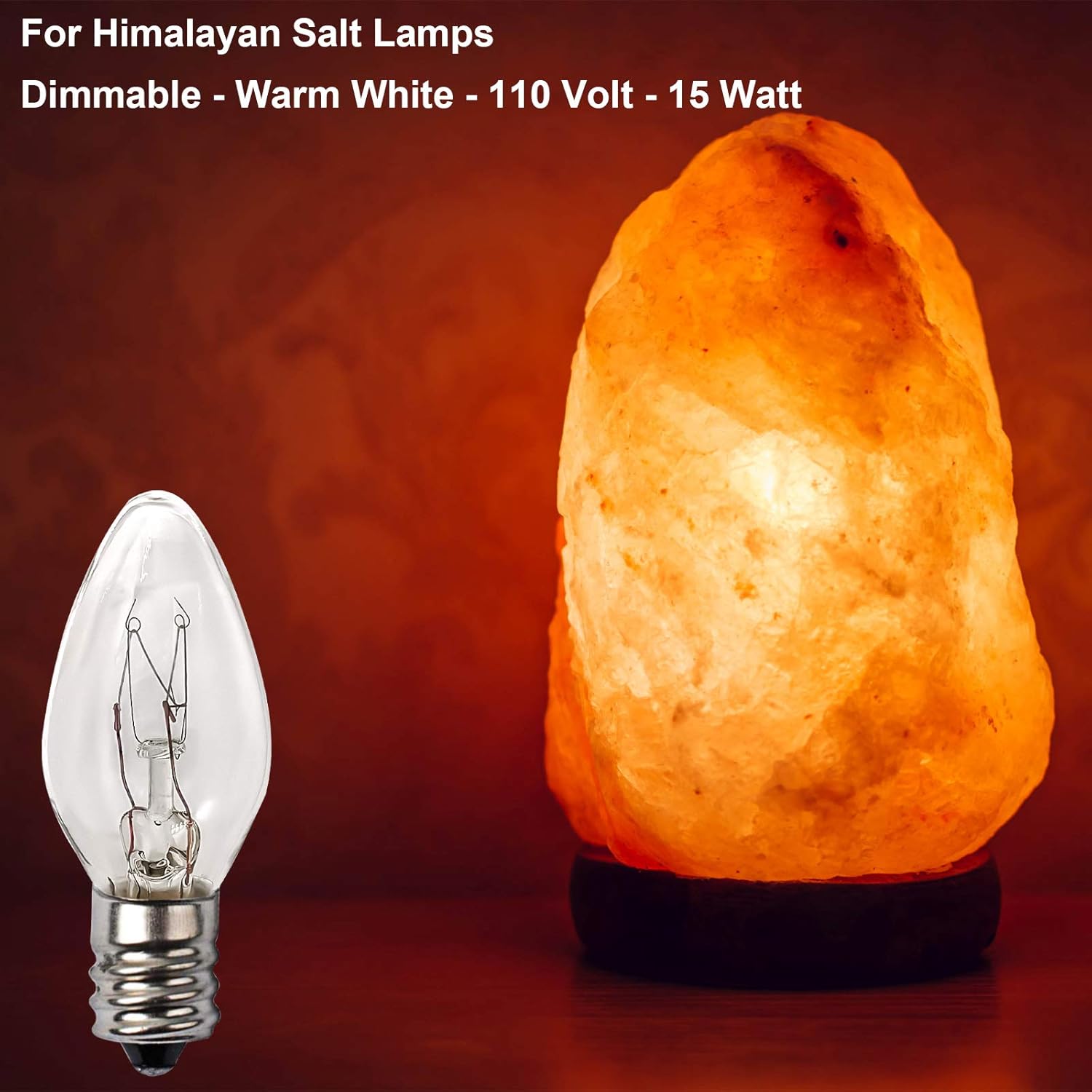 12 Pack Himalayan Salt Lamp Bulbs