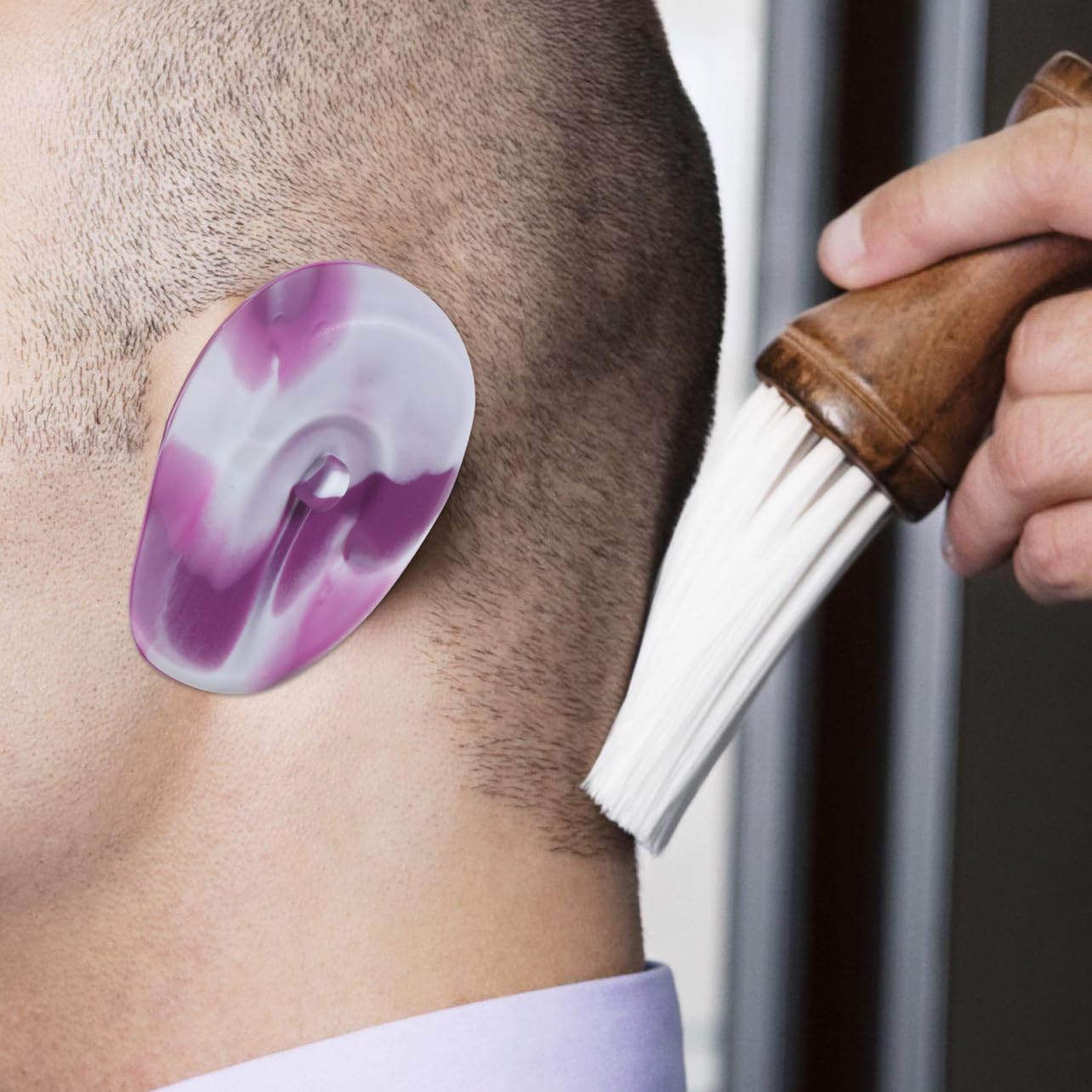 MAGICLULU Paraorecchie in Silicone Per Tinture Per Protezioni Auricolari Di Sicurezza Per L'uso Nei Saloni Di Parrucchiere