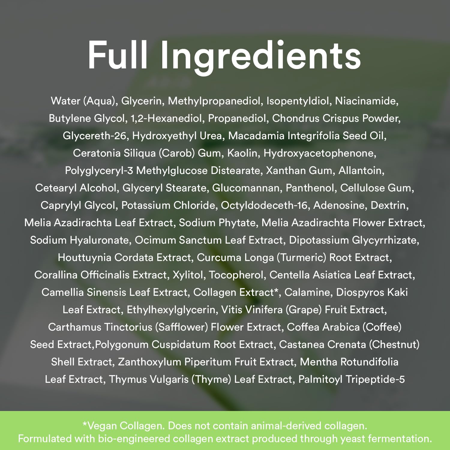 Abib Vegan Collagen Hydrogel Face Mask