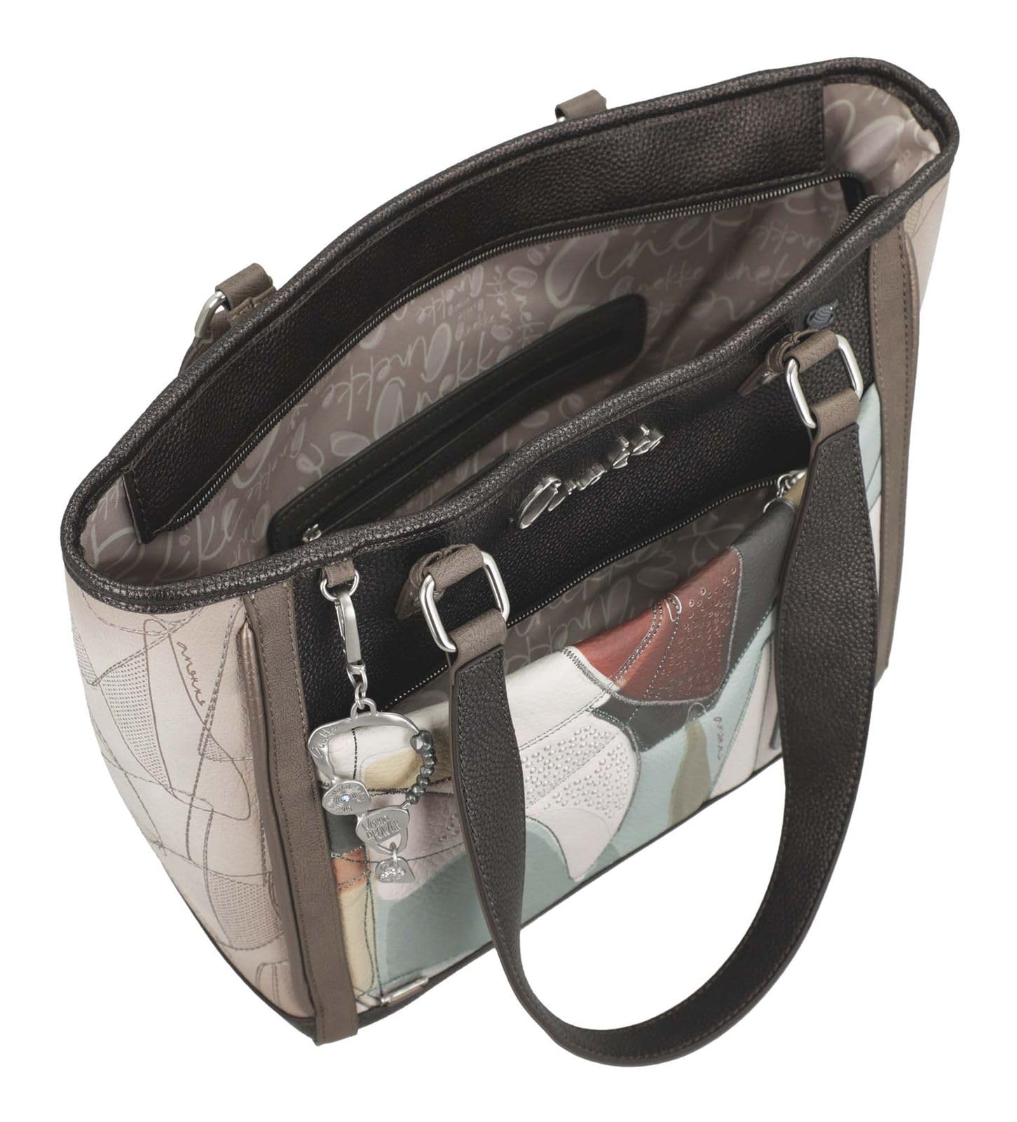 Anekke bolso de hombro bolso shopper Sophia Auralis Tote Bag Multicolor azul marino