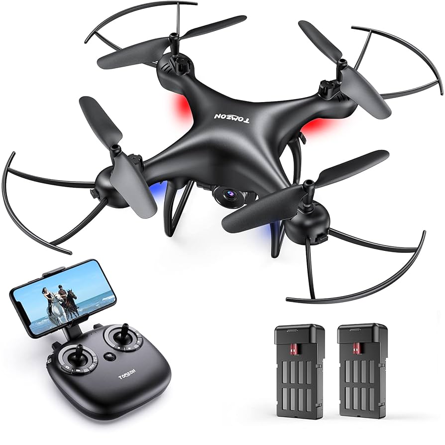 TOMZON ドローン D28 Amazon.co.jp: ドローン カメラ付き 1080P Tomzon 200g未満